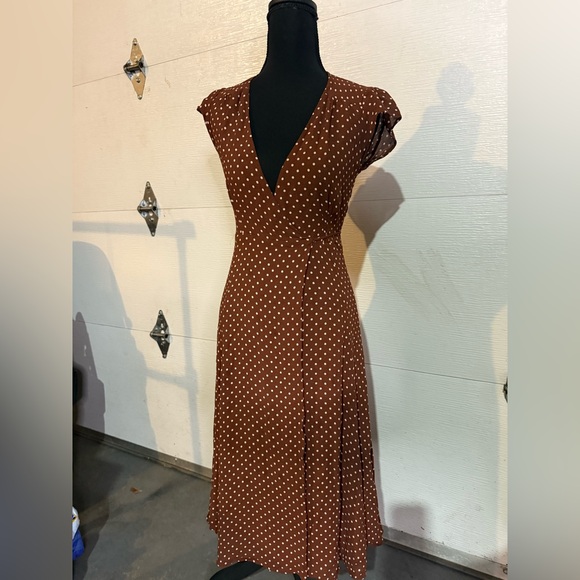 REFORMATION CARINA DRESS AU LAIT XS - Picture 3 of 6